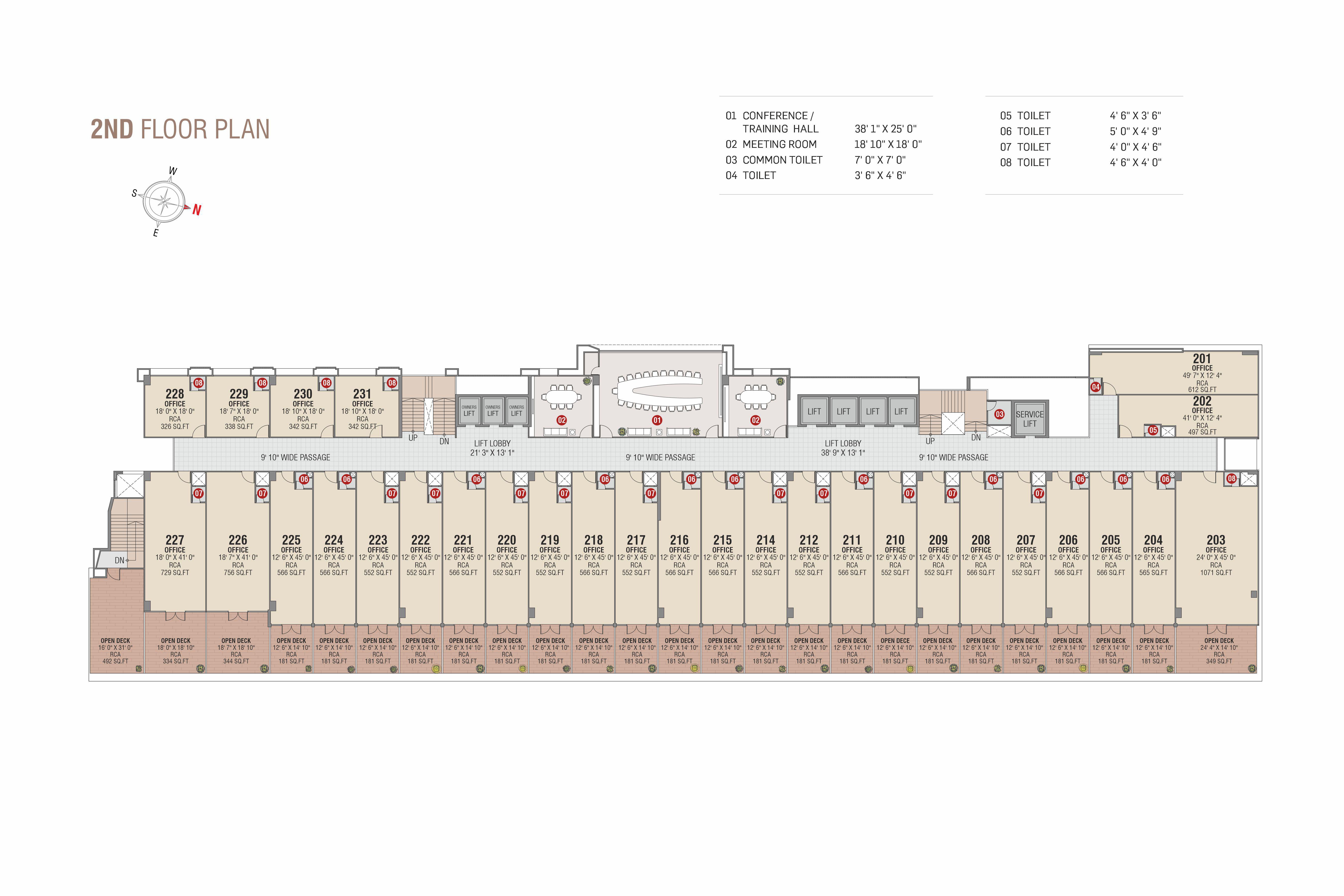 2nd Floor Plan