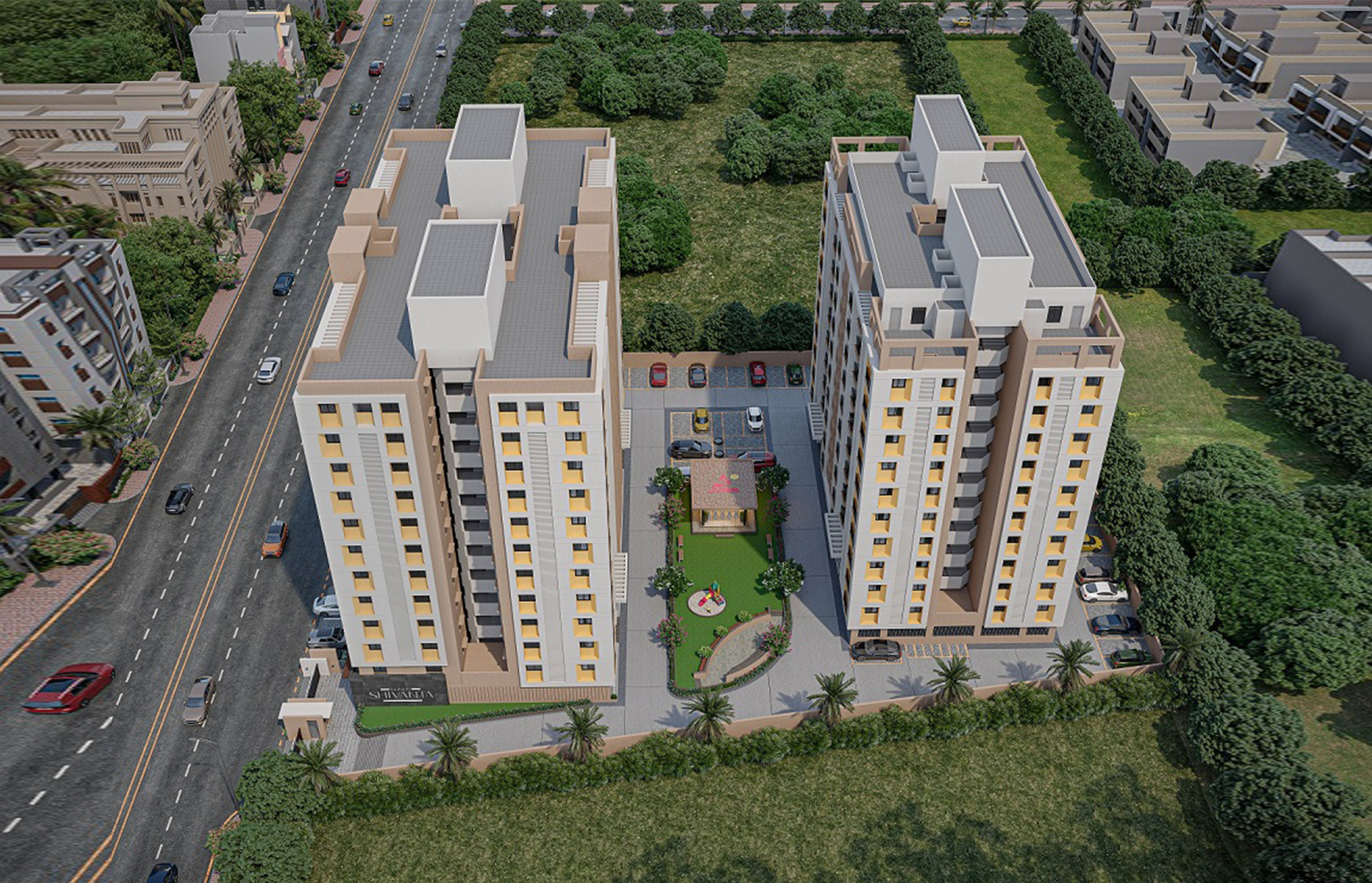 3 BHK Residential Flats in surat