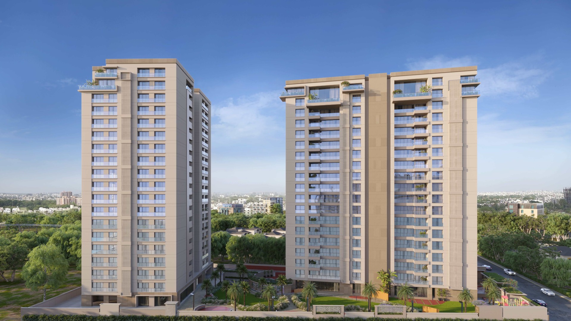 2 BHK Flats in Surat for Sale | Sangini Skyteria