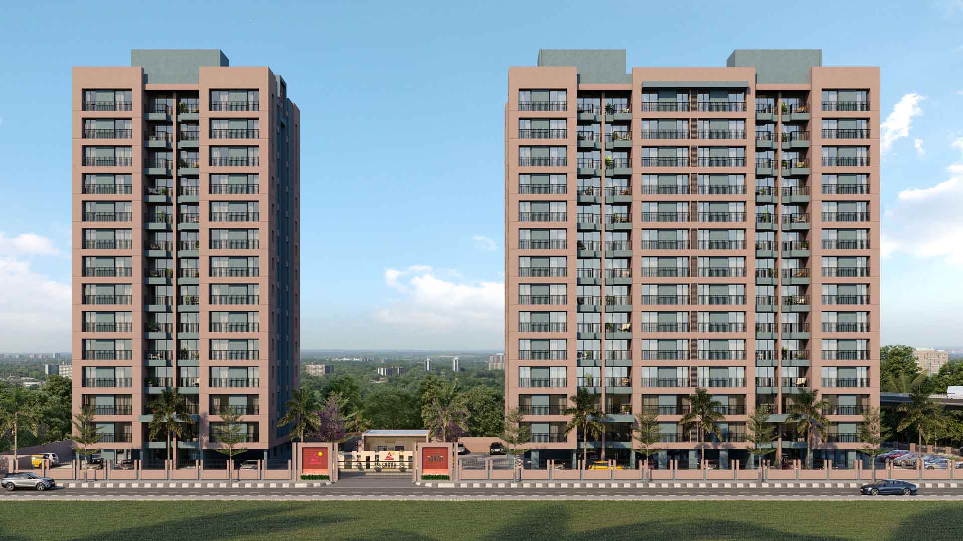 2 BHK Apartment in jahagirpura surat | Sangini Sakar 